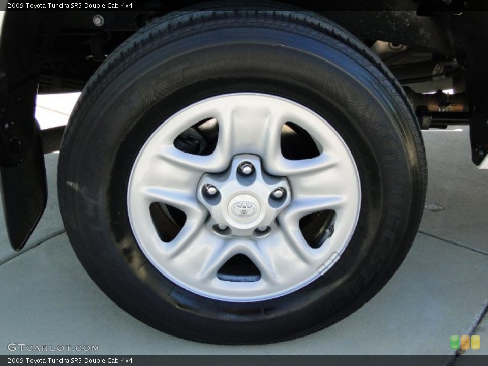 2009 Toyota Tundra SR5 Double Cab 4x4 Wheel and Tire Photo #39939264