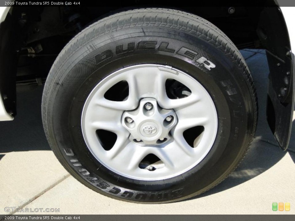 2009 Toyota Tundra SR5 Double Cab 4x4 Wheel and Tire Photo #39939276