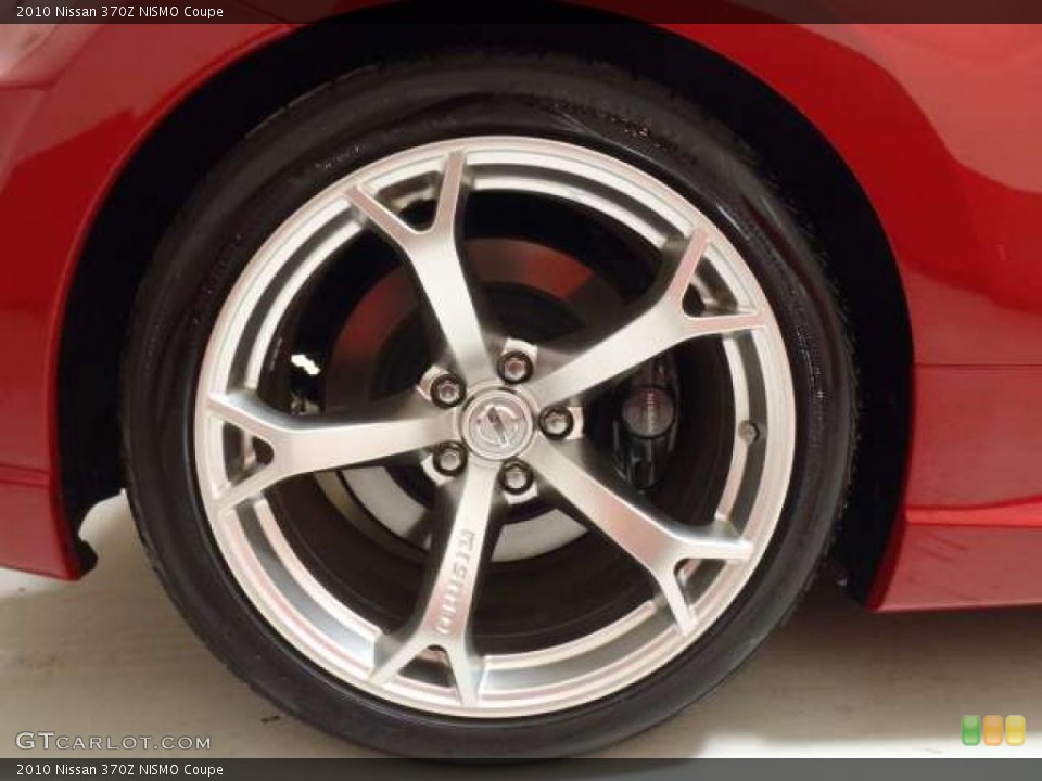 2010 Nissan 370Z NISMO Coupe Wheel and Tire Photo #39944298