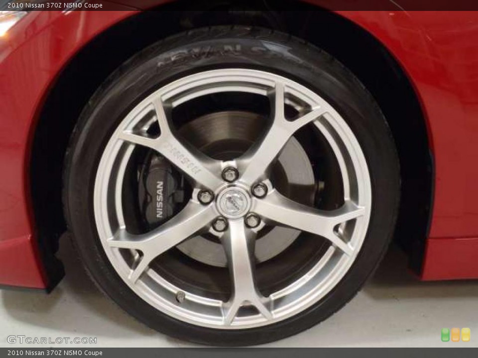 2010 Nissan 370Z NISMO Coupe Wheel and Tire Photo #39944330