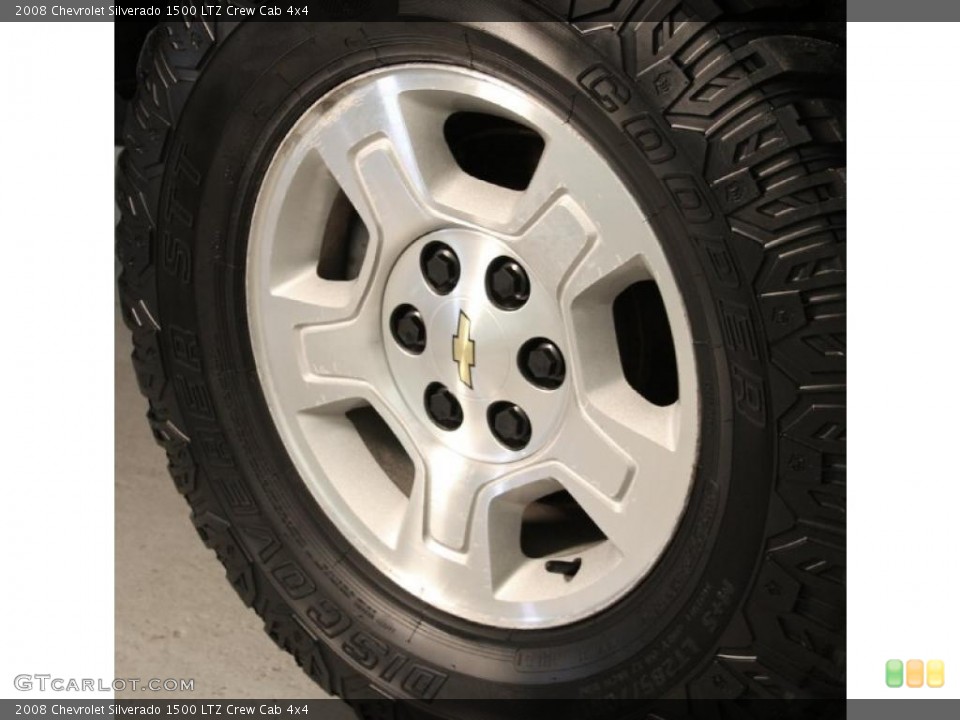 2008 Chevrolet Silverado 1500 LTZ Crew Cab 4x4 Wheel and Tire Photo #39945034