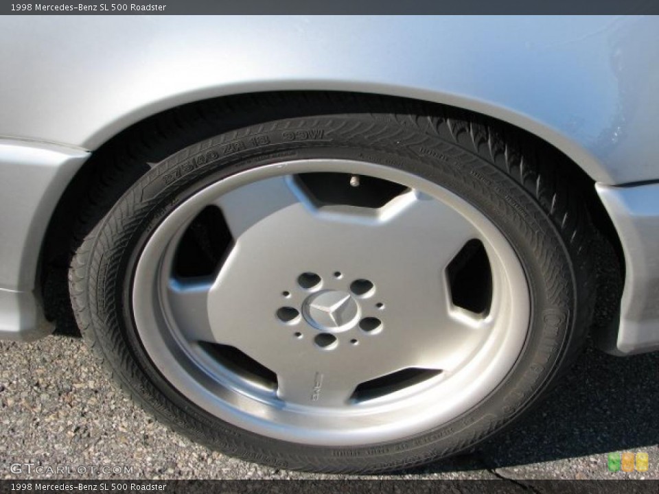 1998 Mercedes-Benz SL 500 Roadster Wheel and Tire Photo #39945250