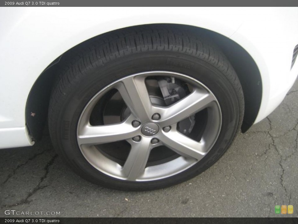 2009 Audi Q7 3.0 TDI quattro Wheel and Tire Photo #39950002