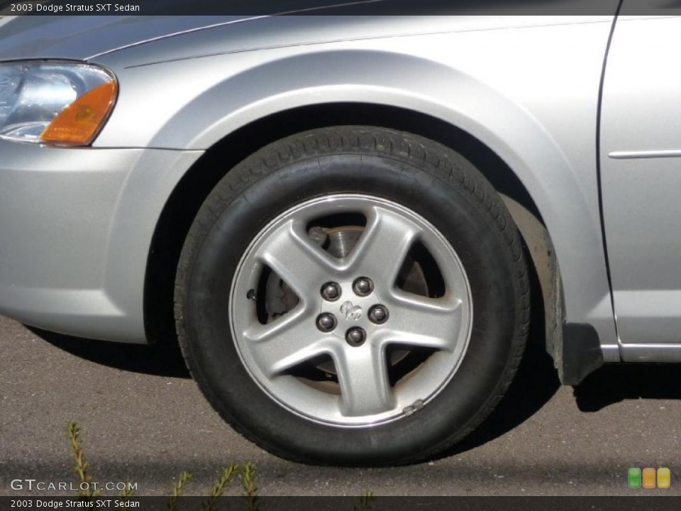 2003 Dodge Stratus SXT Sedan Wheel and Tire Photo #39950566