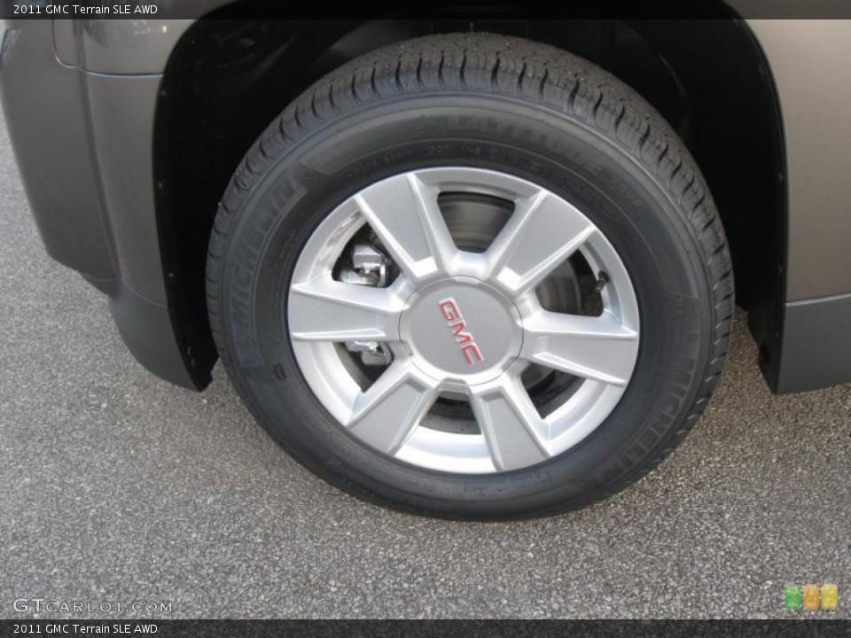 2011 GMC Terrain SLE AWD Wheel and Tire Photo #39952446