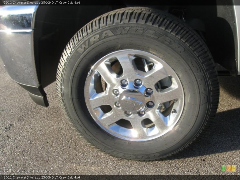 2011 Chevrolet Silverado 2500HD LT Crew Cab 4x4 Wheel and Tire Photo #39952658