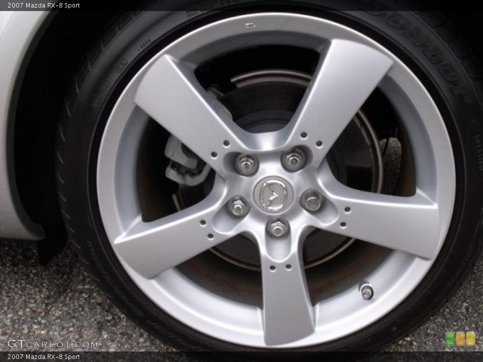 2007 Mazda RX-8 Sport Wheel and Tire Photo #39966394