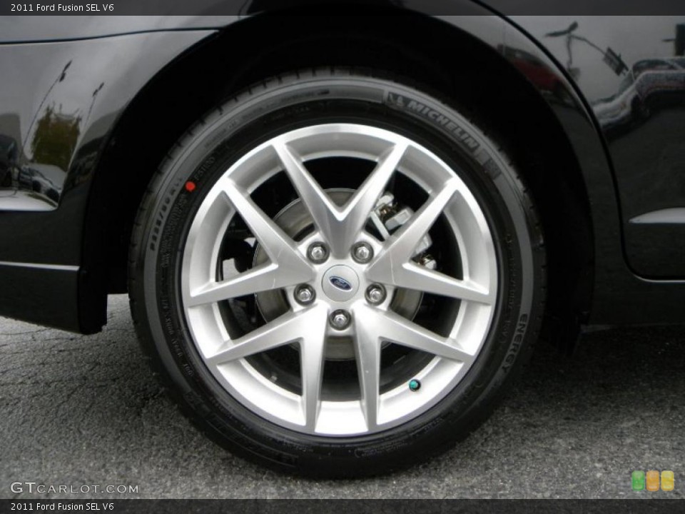 2011 Ford Fusion SEL V6 Wheel and Tire Photo #39966466