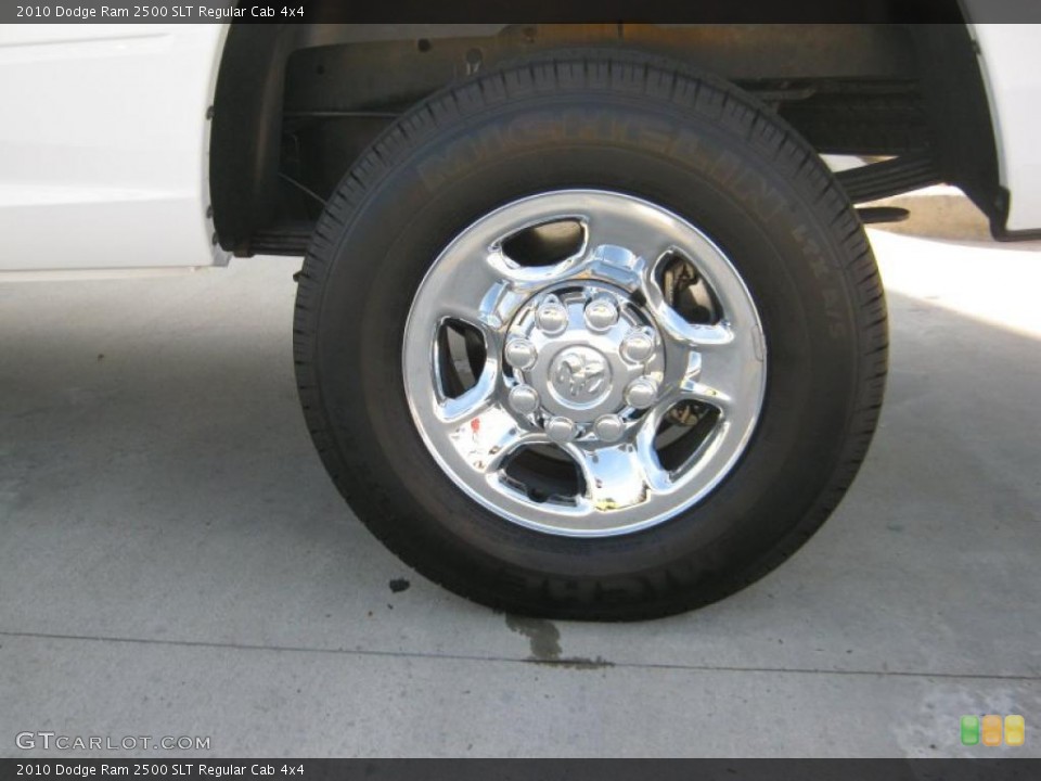 2010 Dodge Ram 2500 SLT Regular Cab 4x4 Wheel and Tire Photo #39972312