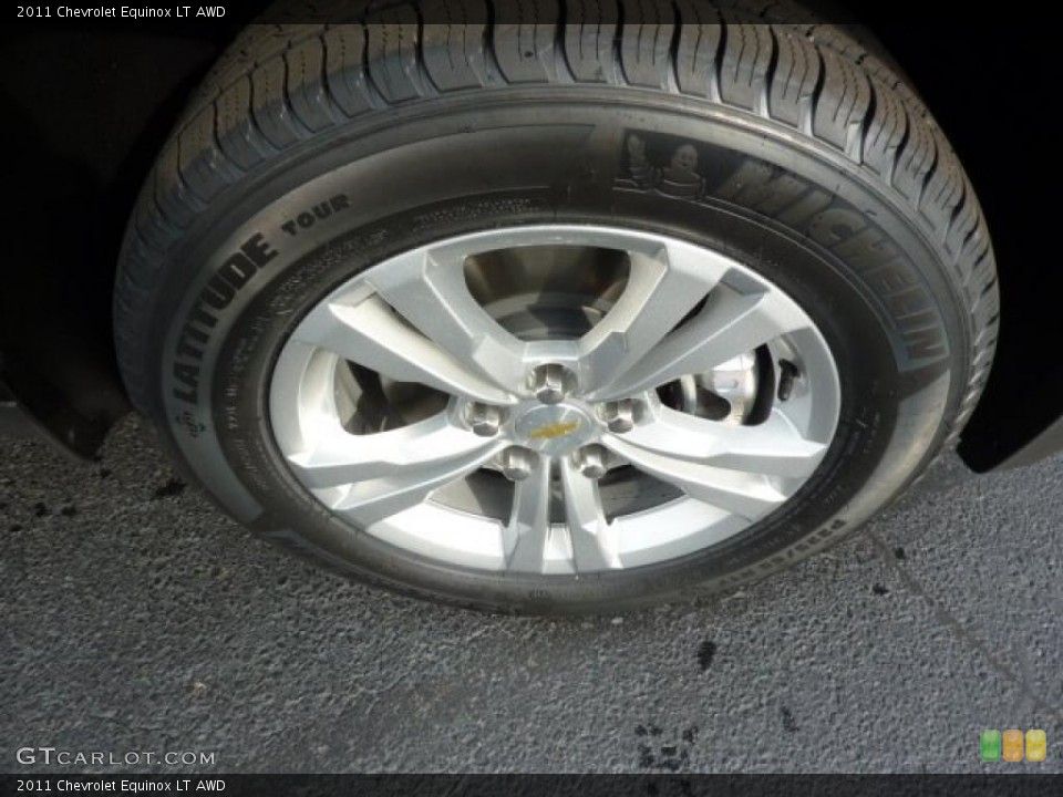 2011 Chevrolet Equinox LT AWD Wheel and Tire Photo #39978000