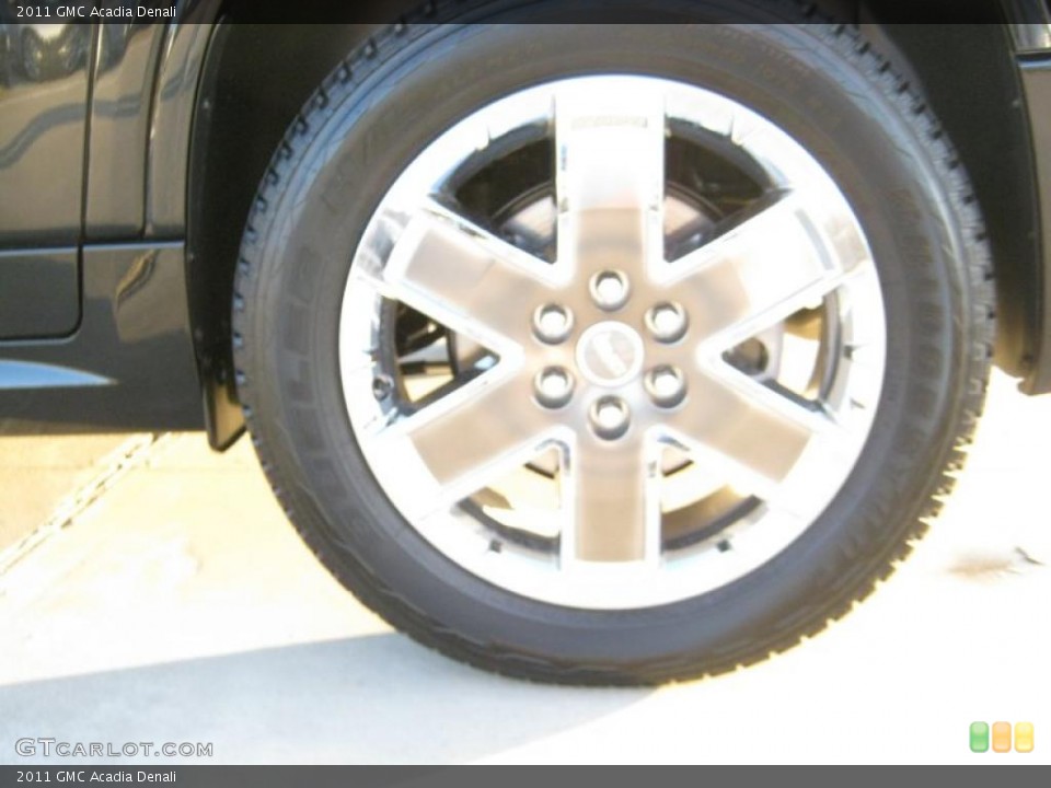 2011 GMC Acadia Denali Wheel and Tire Photo #39979248