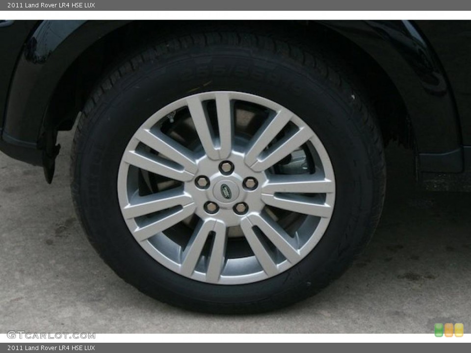 2011 Land Rover LR4 HSE LUX Wheel and Tire Photo #39979612