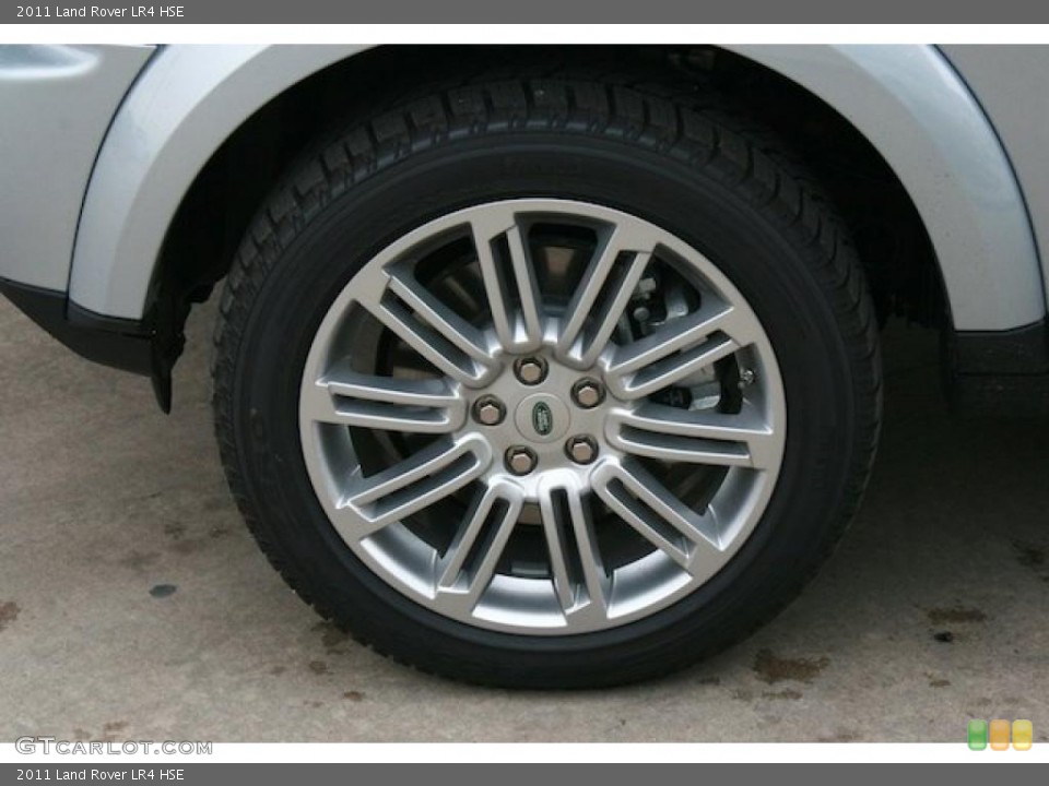 2011 Land Rover LR4 HSE Wheel and Tire Photo #39979968