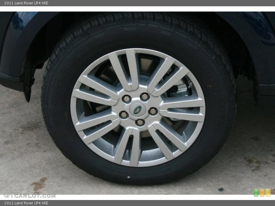 2011 Land Rover LR4 HSE Wheel and Tire Photo #39980320