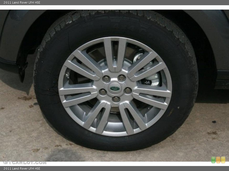 2011 Land Rover LR4 HSE Wheel and Tire Photo #39980660