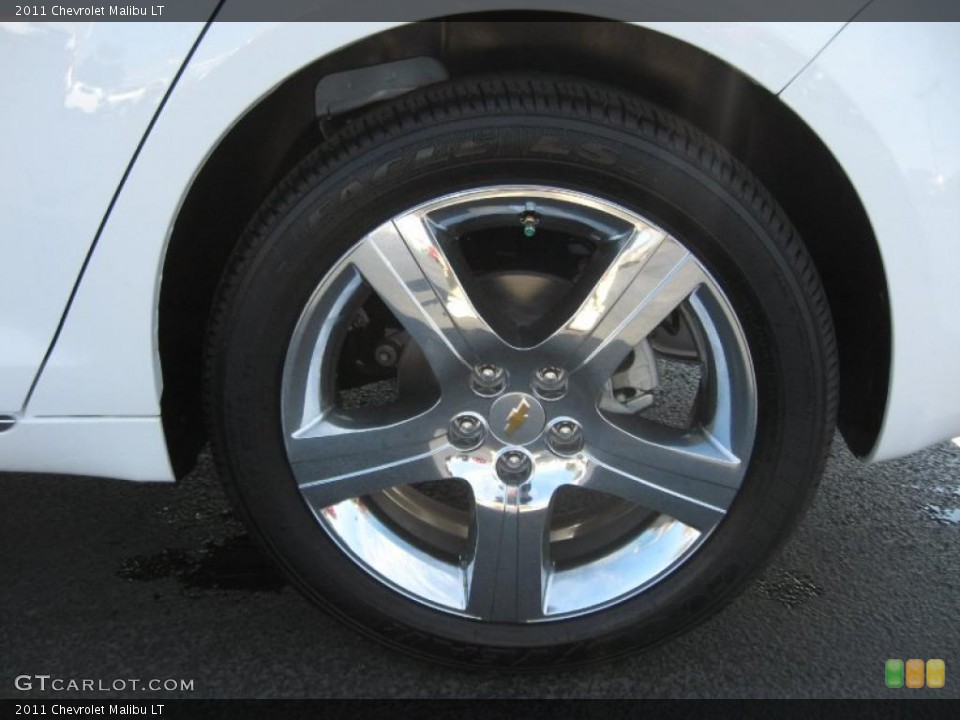 2011 Chevrolet Malibu LT Wheel and Tire Photo #39984264