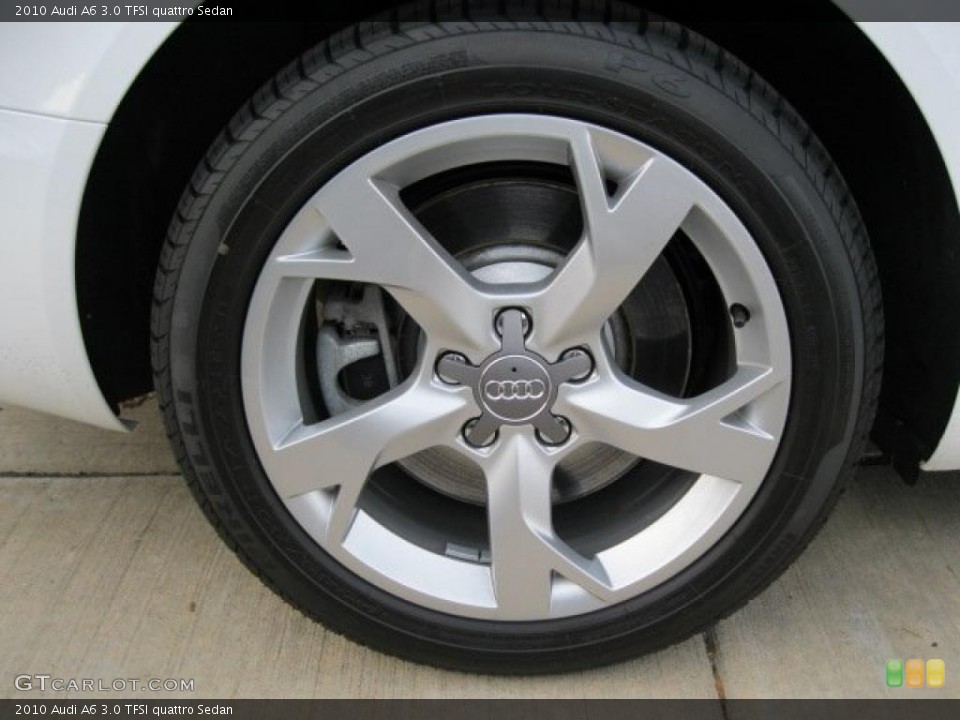 2010 Audi A6 3.0 TFSI quattro Sedan Wheel and Tire Photo #39984644
