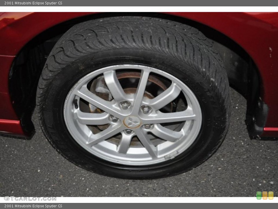 2001 Mitsubishi Eclipse Spyder GS Wheel and Tire Photo #39986156