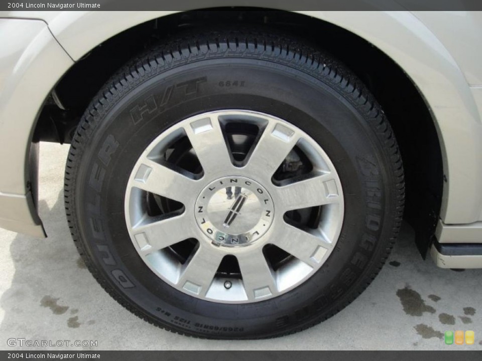 2004 Lincoln Navigator Ultimate Wheel and Tire Photo #39991300