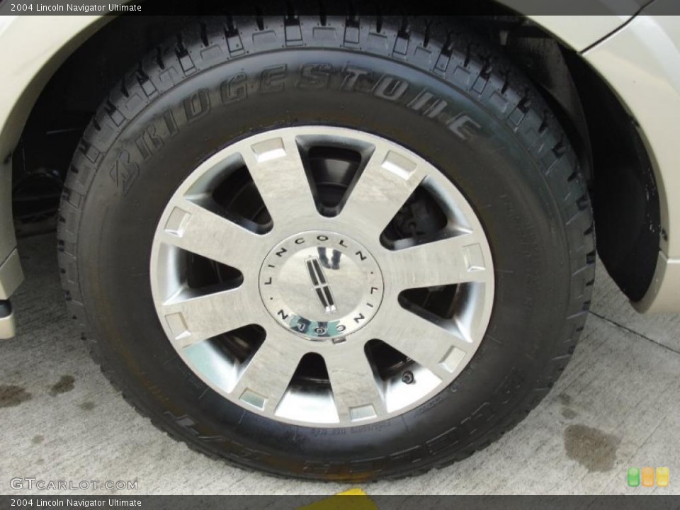 2004 Lincoln Navigator Ultimate Wheel and Tire Photo #39991312