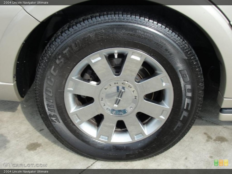 2004 Lincoln Navigator Ultimate Wheel and Tire Photo #39991328