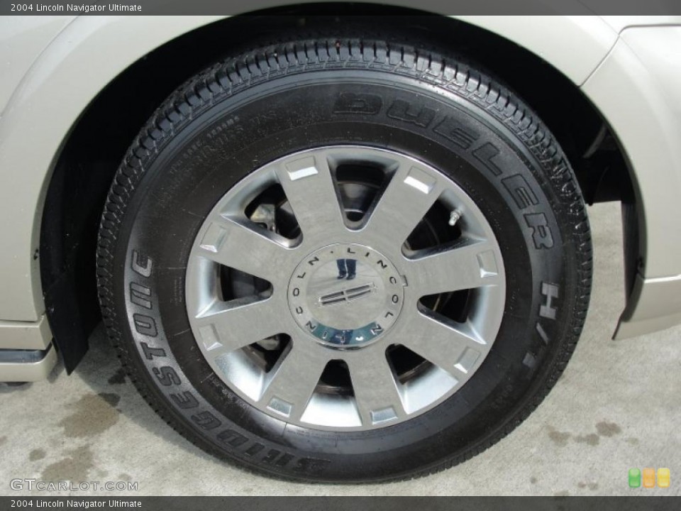 2004 Lincoln Navigator Ultimate Wheel and Tire Photo #39991344