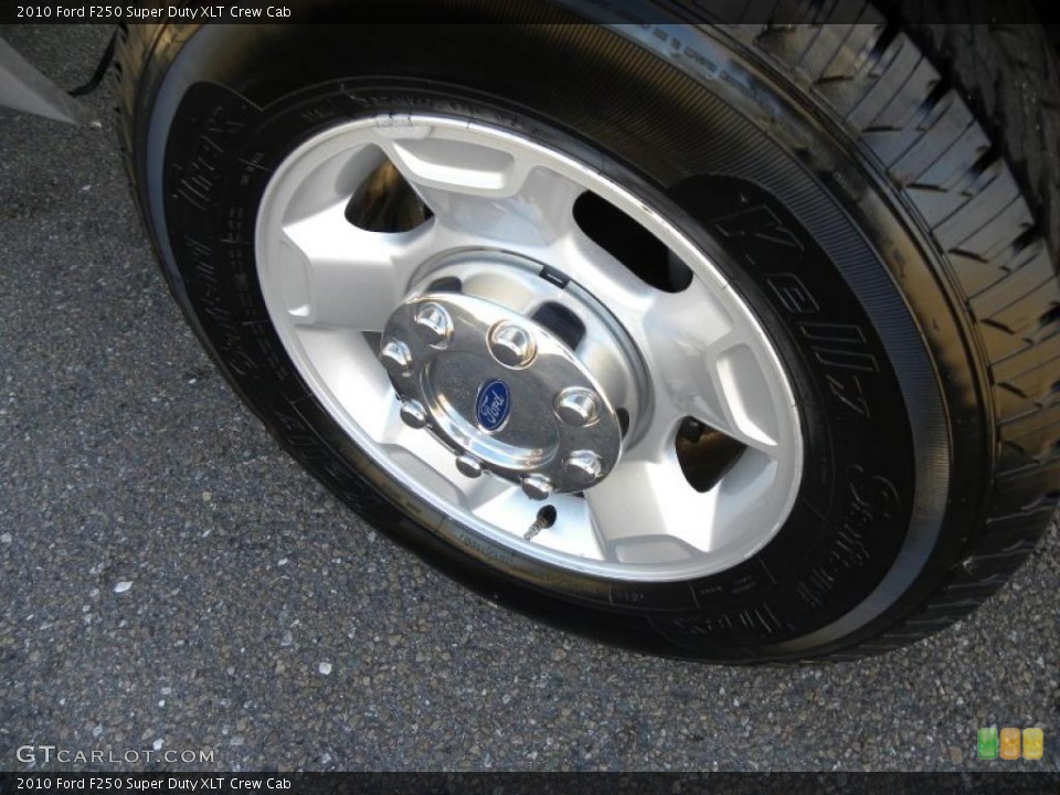 2010 Ford F250 Super Duty XLT Crew Cab Wheel and Tire Photo #39997864