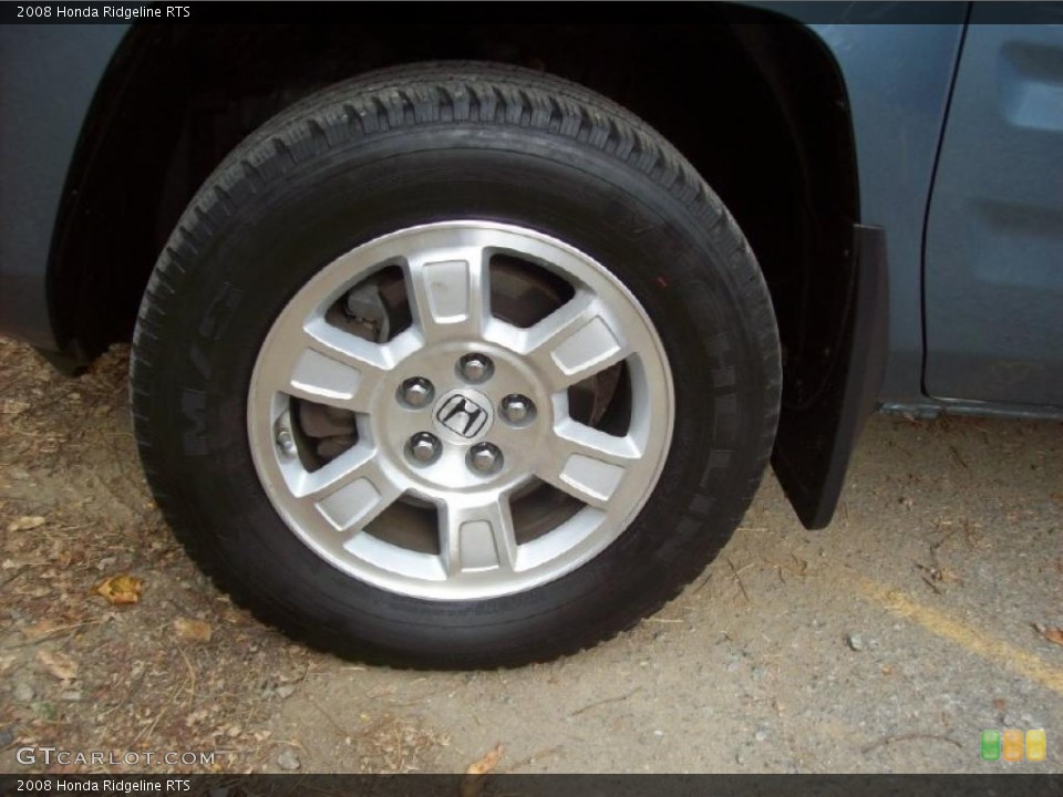 2008 Honda Ridgeline RTS Wheel and Tire Photo #39998996