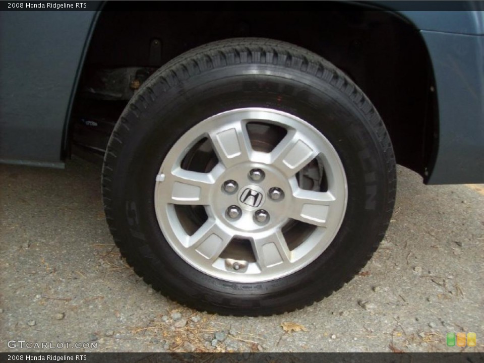 2008 Honda Ridgeline RTS Wheel and Tire Photo #39999012