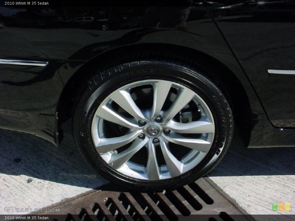 2010 Infiniti M 35 Sedan Wheel and Tire Photo #40009134