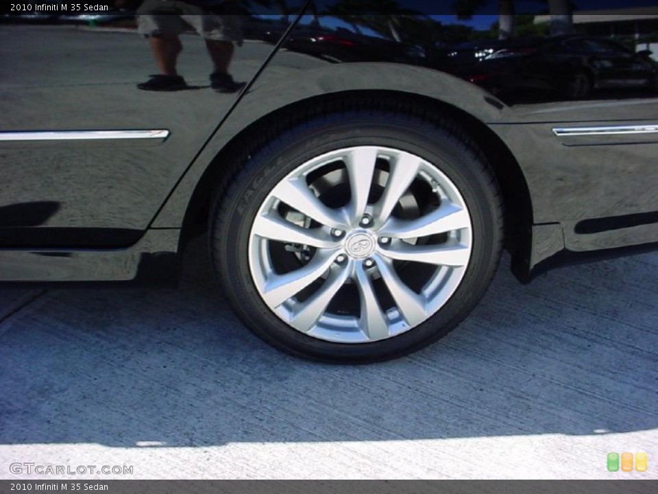 2010 Infiniti M 35 Sedan Wheel and Tire Photo #40009242