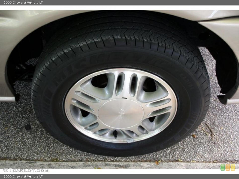 2000 Chevrolet Venture LT Wheel and Tire Photo #40024226