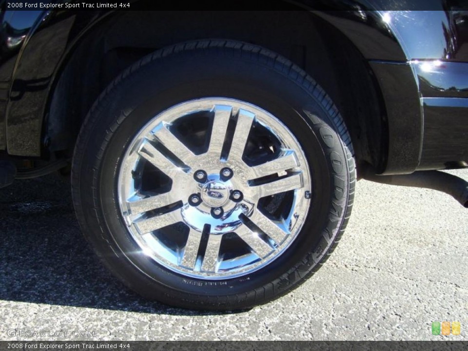 2008 Ford Explorer Sport Trac Limited 4x4 Wheel and Tire Photo #40024554