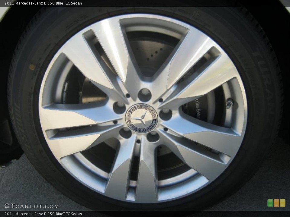 2011 Mercedes-Benz E 350 BlueTEC Sedan Wheel and Tire Photo #40025202