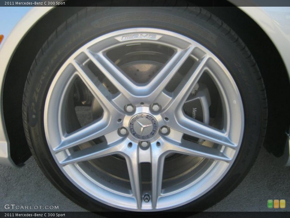 2011 Mercedes-Benz C 300 Sport Wheel and Tire Photo #40025862