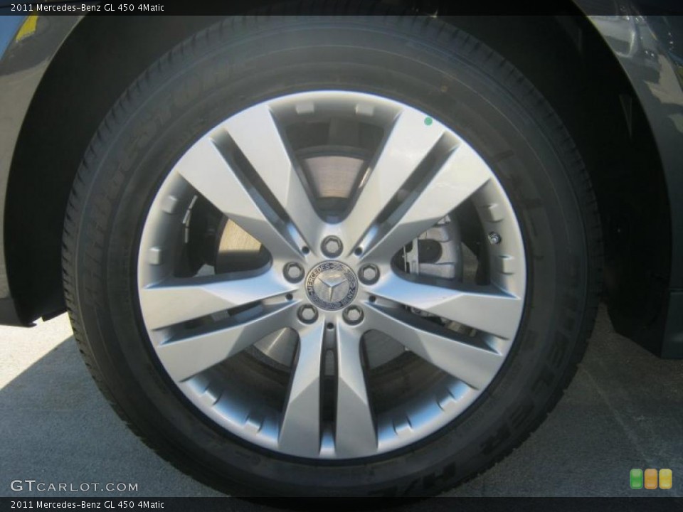 2011 Mercedes-Benz GL 450 4Matic Wheel and Tire Photo #40026574