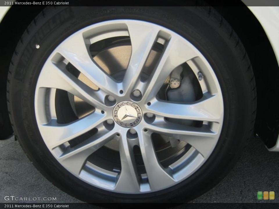 2011 Mercedes-Benz E 350 Cabriolet Wheel and Tire Photo #40026858