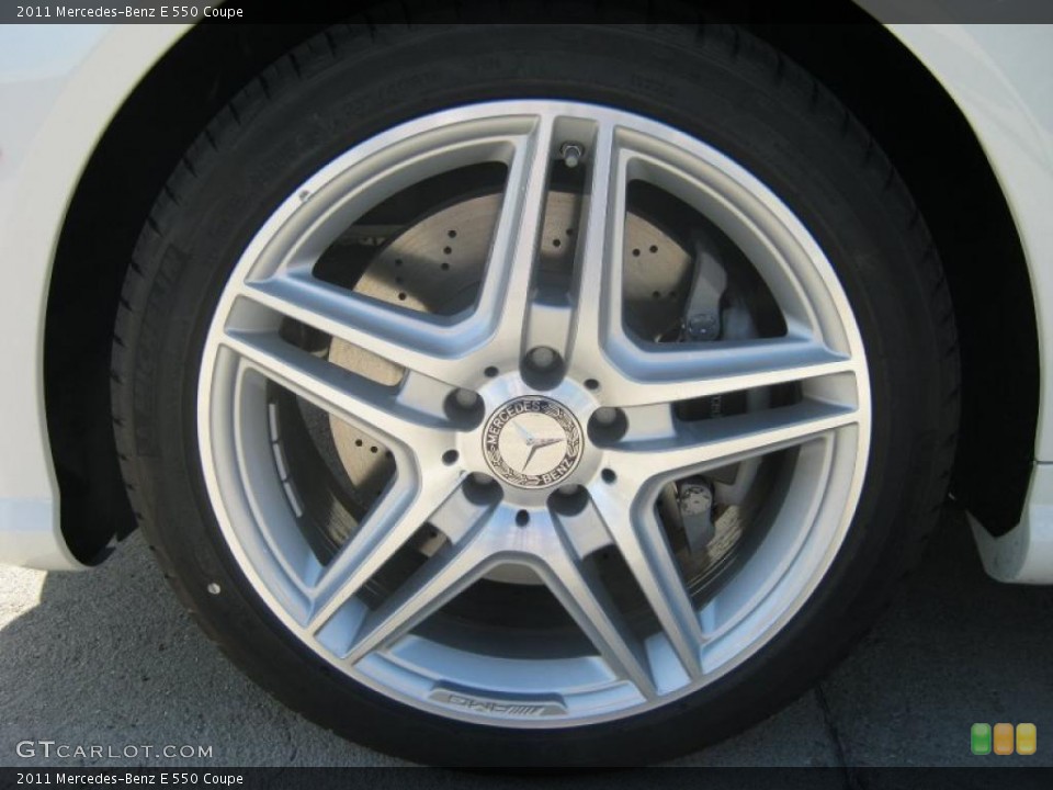2011 Mercedes-Benz E 550 Coupe Wheel and Tire Photo #40027134