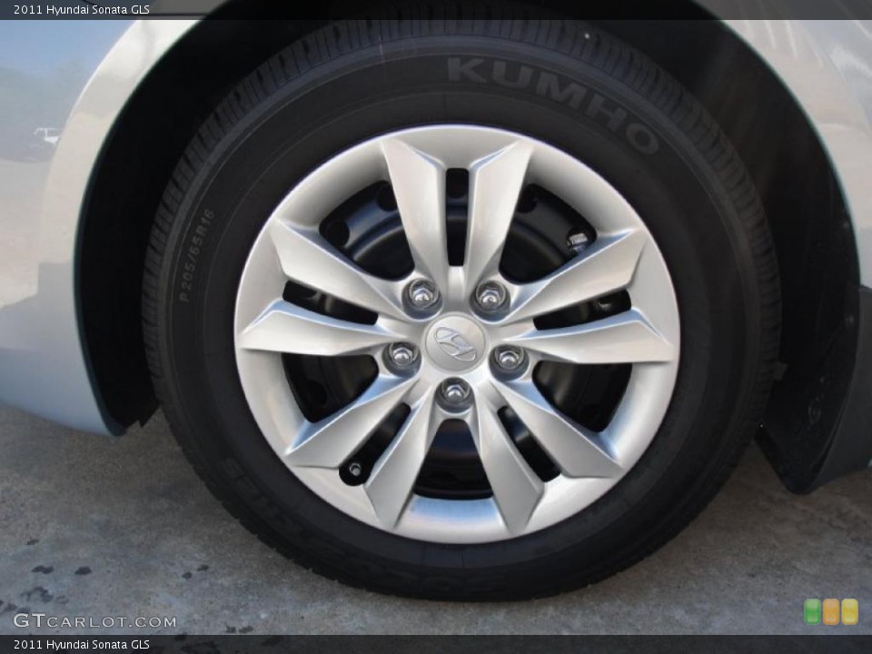 2011 Hyundai Sonata GLS Wheel and Tire Photo #40028678