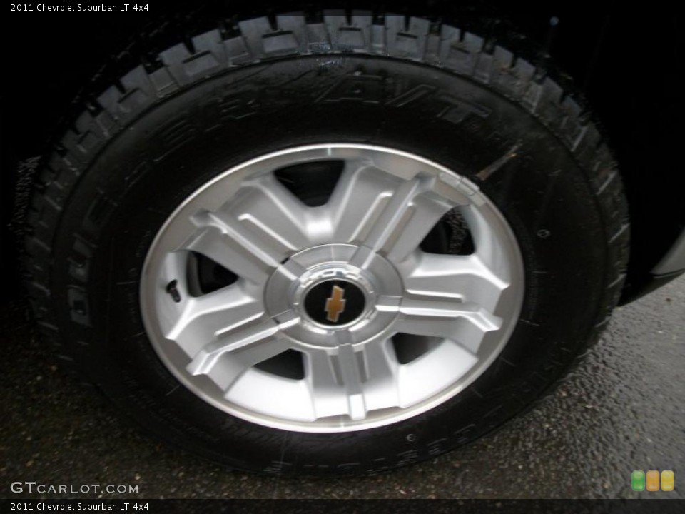 2011 Chevrolet Suburban LT 4x4 Wheel and Tire Photo #40033722