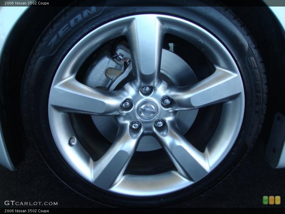 2006 Nissan 350Z Coupe Wheel and Tire Photo #40037774