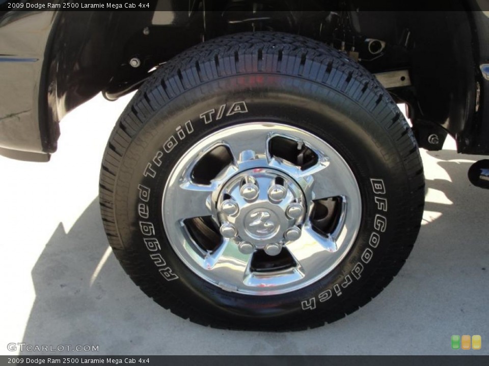 2009 Dodge Ram 2500 Laramie Mega Cab 4x4 Wheel and Tire Photo #40037816