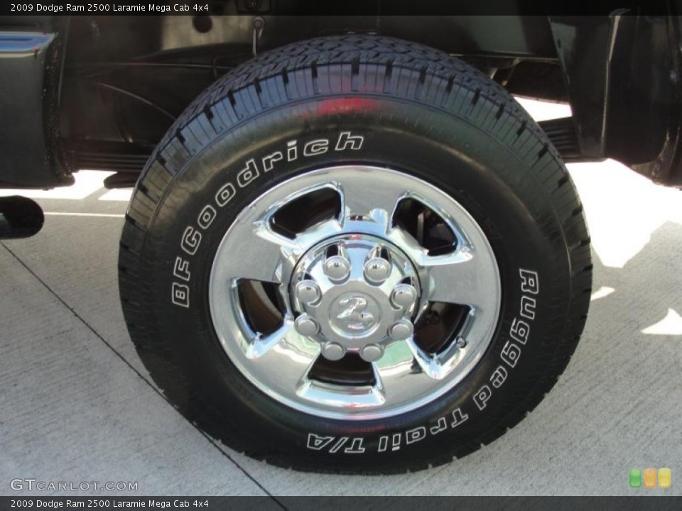 2009 Dodge Ram 2500 Laramie Mega Cab 4x4 Wheel and Tire Photo #40037830