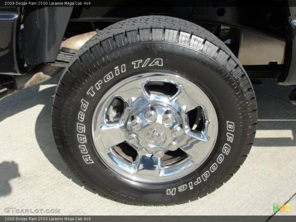 2009 Dodge Ram 2500 Laramie Mega Cab 4x4 Wheel and Tire Photo #40037842