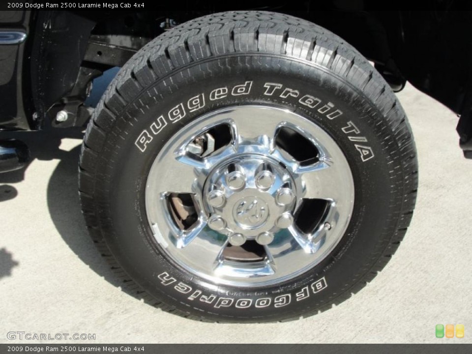 2009 Dodge Ram 2500 Laramie Mega Cab 4x4 Wheel and Tire Photo #40037851