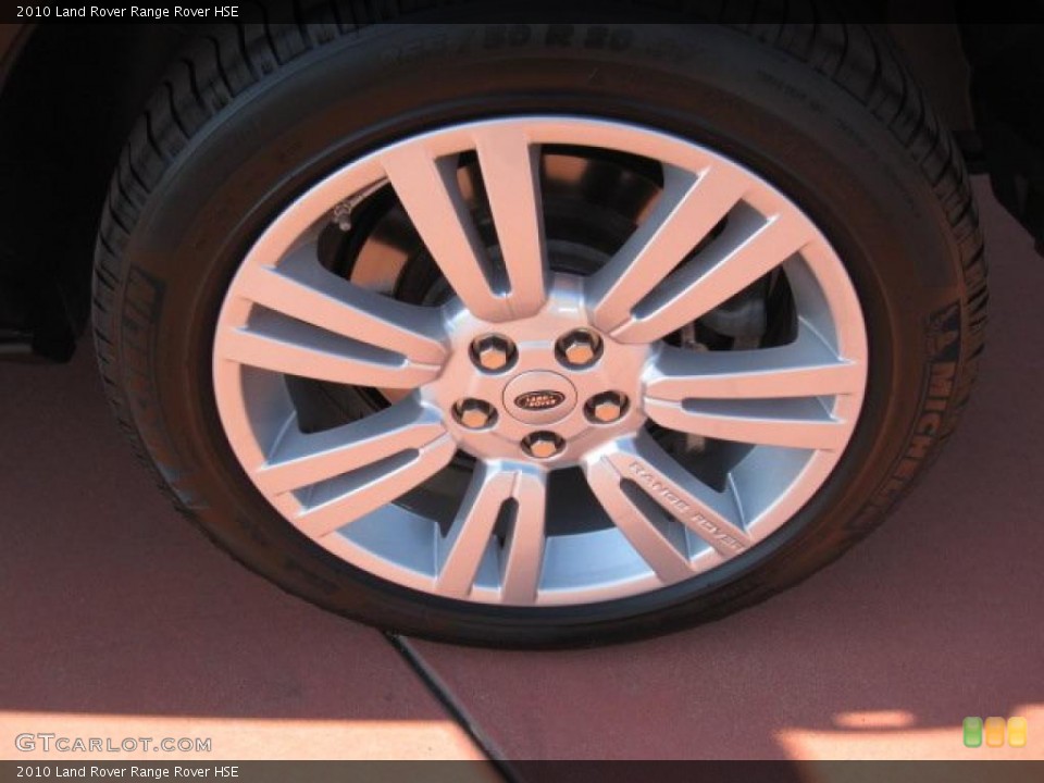 2010 Land Rover Range Rover HSE Wheel and Tire Photo #40038784