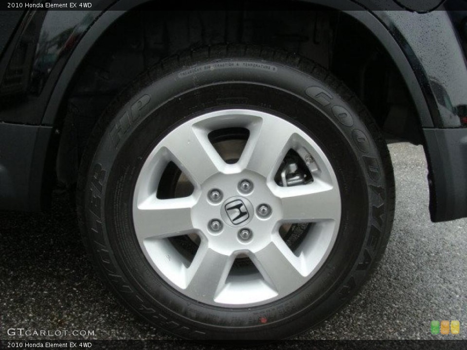 2010 Honda Element EX 4WD Wheel and Tire Photo #40042002