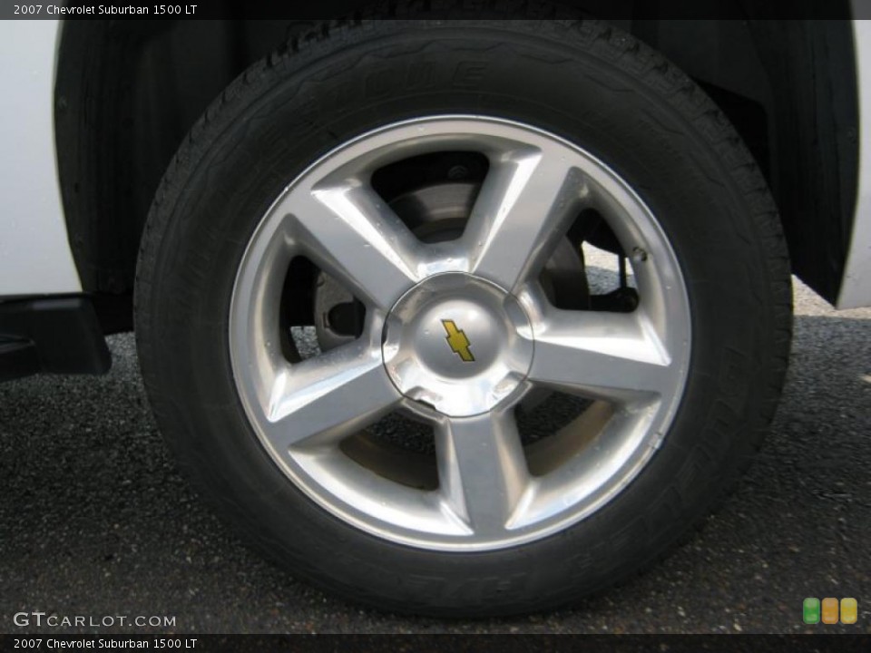 2007 Chevrolet Suburban 1500 LT Wheel and Tire Photo #40042074