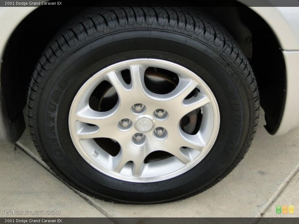 2001 Dodge Grand Caravan EX Wheel and Tire Photo #40044406