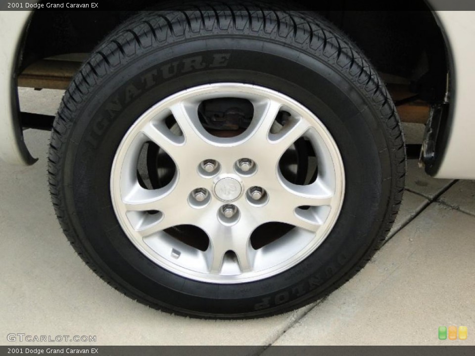 2001 Dodge Grand Caravan EX Wheel and Tire Photo #40044414